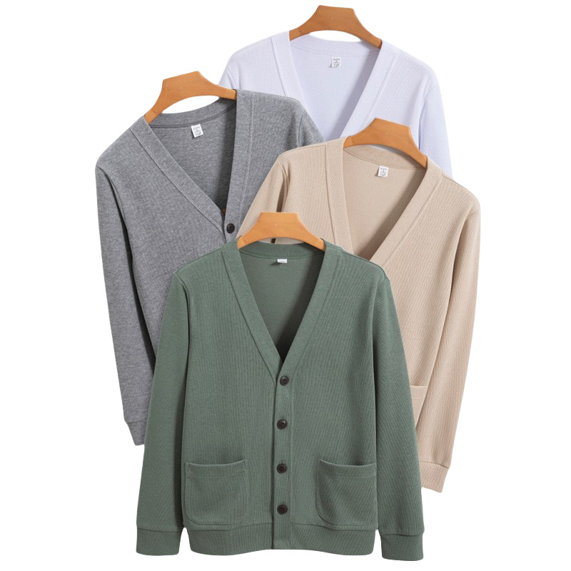 Winter Clothing Europe - Pakaian Pria Sweater Cardigan Musim Gugur