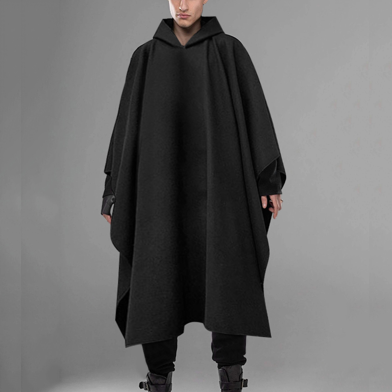 Winter Clothing Sale - INCERUN Mantel Jubah Pria Fashion Bertudung