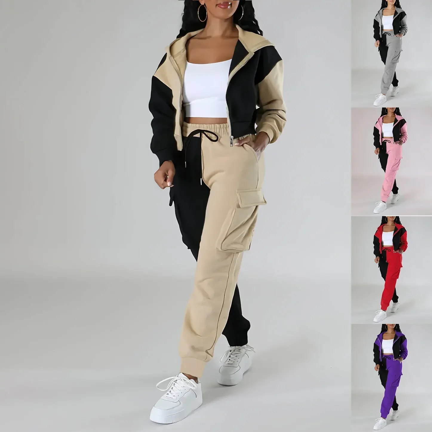 Winter Clothing Sale - Setelan wanita Hoodie, setelan Wanita Hoodie