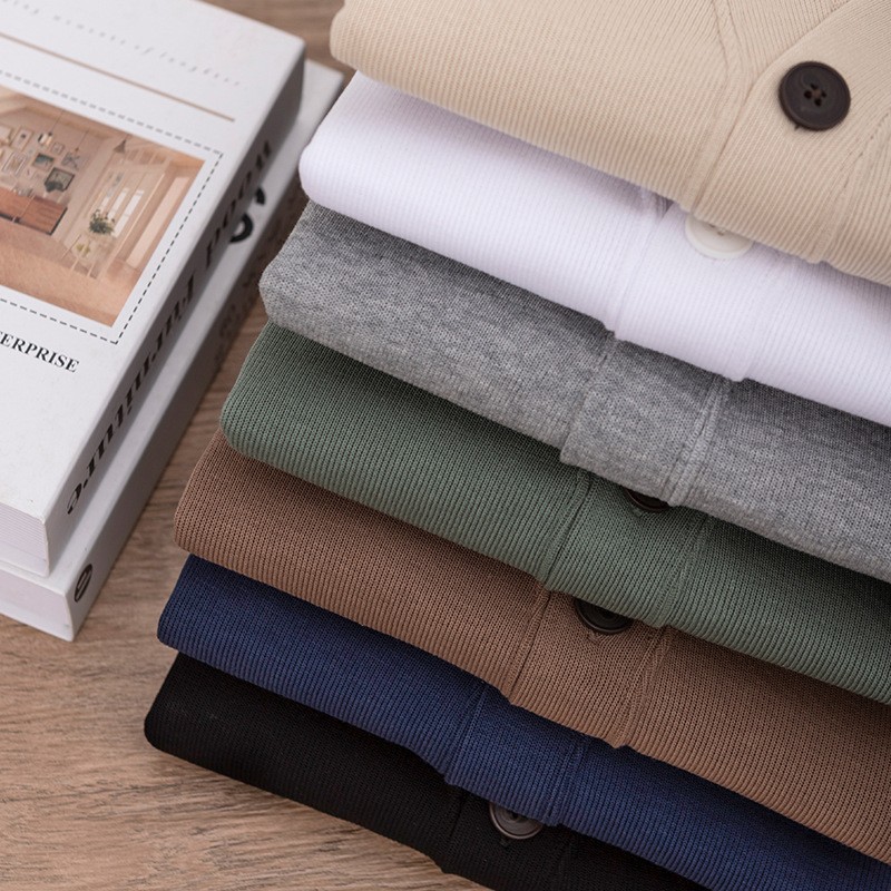 Pakaian Pria Sweater Cardigan  - Winter Clothing Europe ulasan dan harga
