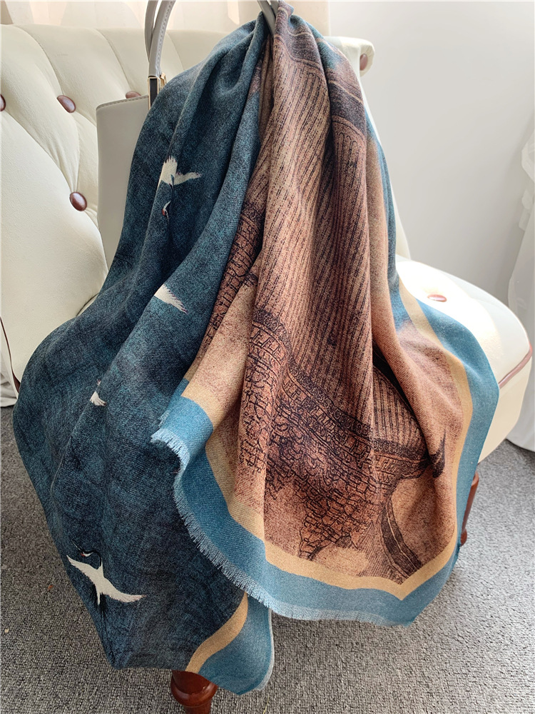 Syal Rumbai Kasmir Murni Mencu - Winter Clothing Hong Kong ulasan dan harga