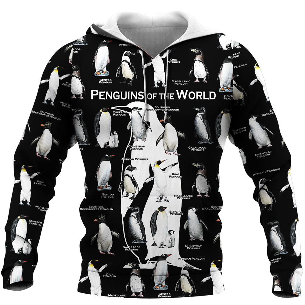 Hoodie pria/wanita motif hewan - Winter Clothing Types ulasan dan harga