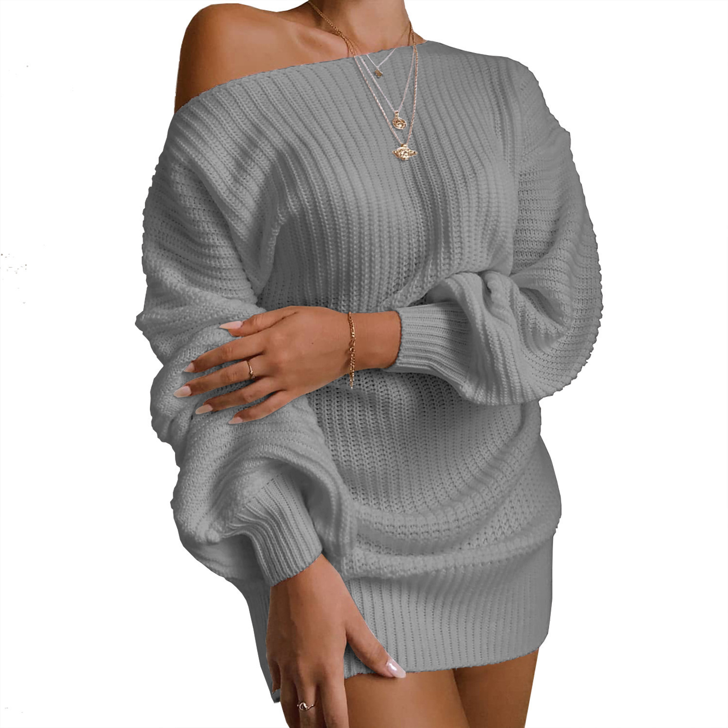 Sweater wanita Lengan lentera, - Winter Clothing Europe ulasan dan harga