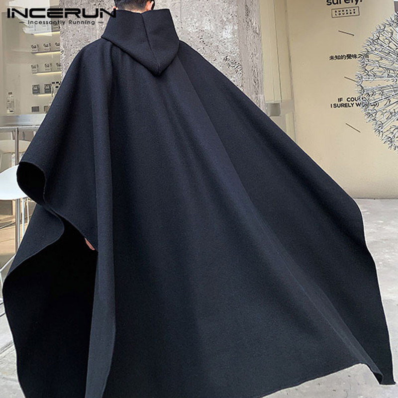 INCERUN Mantel Jubah Pria Fash - Winter Clothing Sale ulasan dan harga