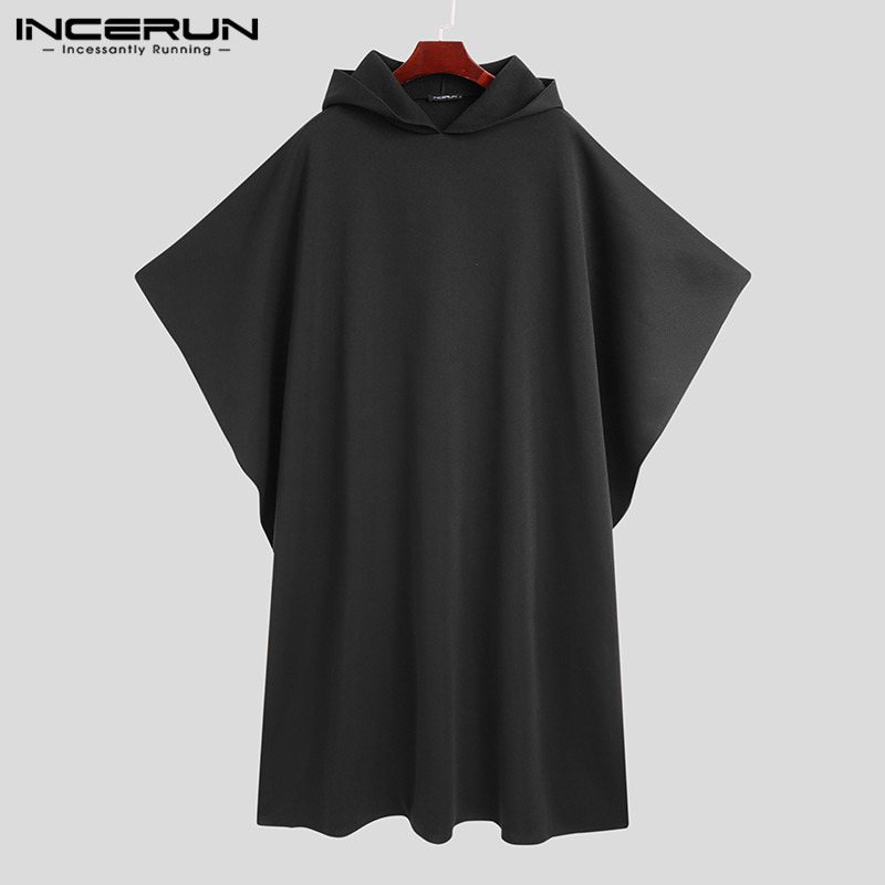 INCERUN Mantel Jubah Pria Fash - Winter Clothing Sale ulasan dan harga