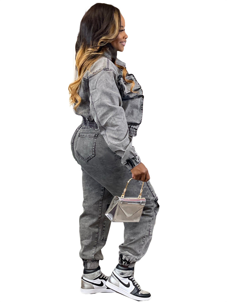 Wmstar Set pakaian Denim wanit - Winter Clothing Sale ulasan dan harga