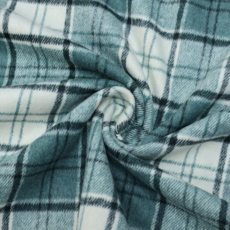100X148Cm Kain Kotak-kotak Wol - Winter Clothing Women'S ulasan dan harga