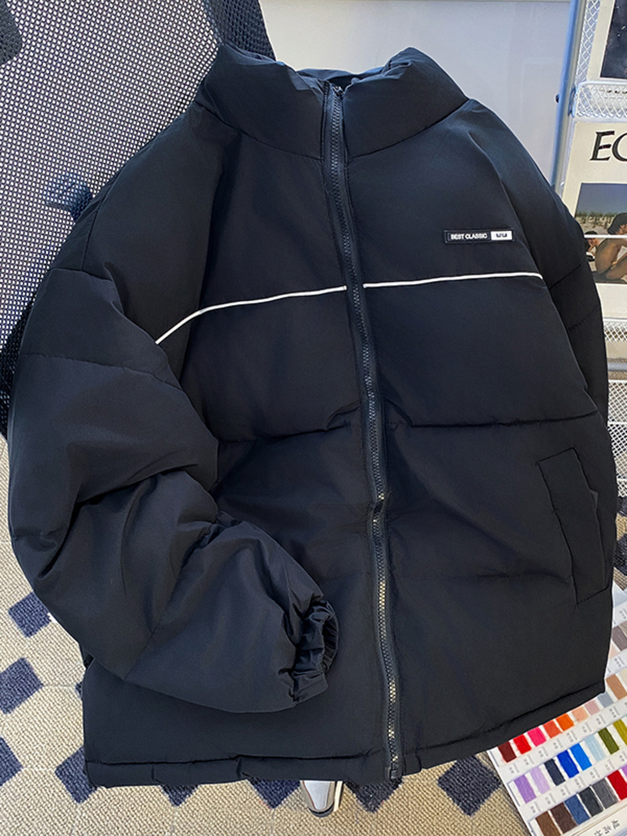 Jaket empuk katun kerah berdir - Winter Clothing Hong Kong ulasan dan harga