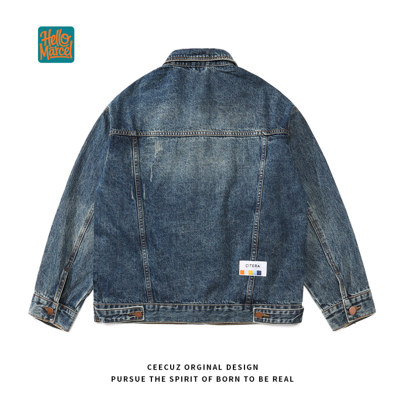 HELLOMARCEL Jaket Jeans Kualit - Winter Clothing Europe ulasan dan harga
