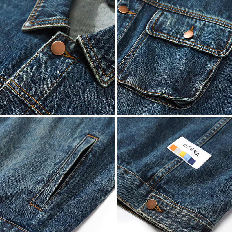 HELLOMARCEL Jaket Jeans Kualit - Winter Clothing Europe ulasan dan harga