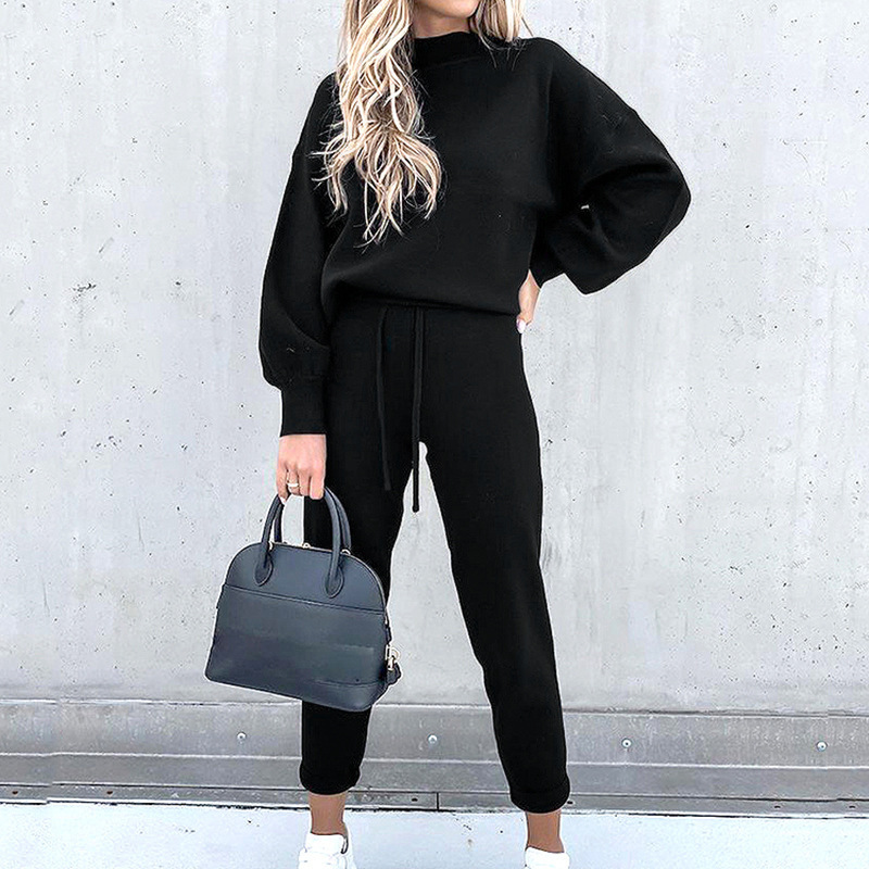 Setelan 2 Potong Sweater Kerah - Winter Clothing Sale ulasan dan harga